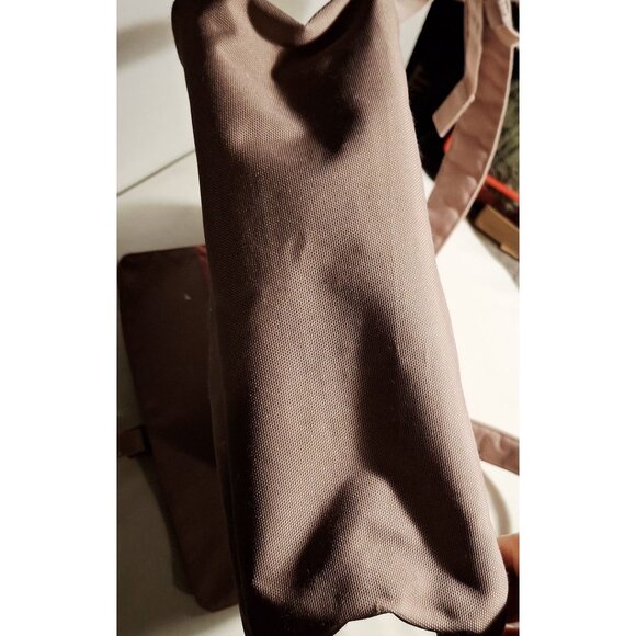 Herschel Supply Co. Settlement  Ash Rose Backpack With Leather Strap & Striped L - Picture 5 of 9